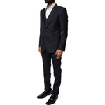 Dolce & Gabbana Black Fantasy MARTINI 3 Piece Formal Suit KOS2277-44