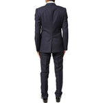 Dolce & Gabbana Black Fantasy MARTINI 3 Piece Formal Suit KOS2277-44