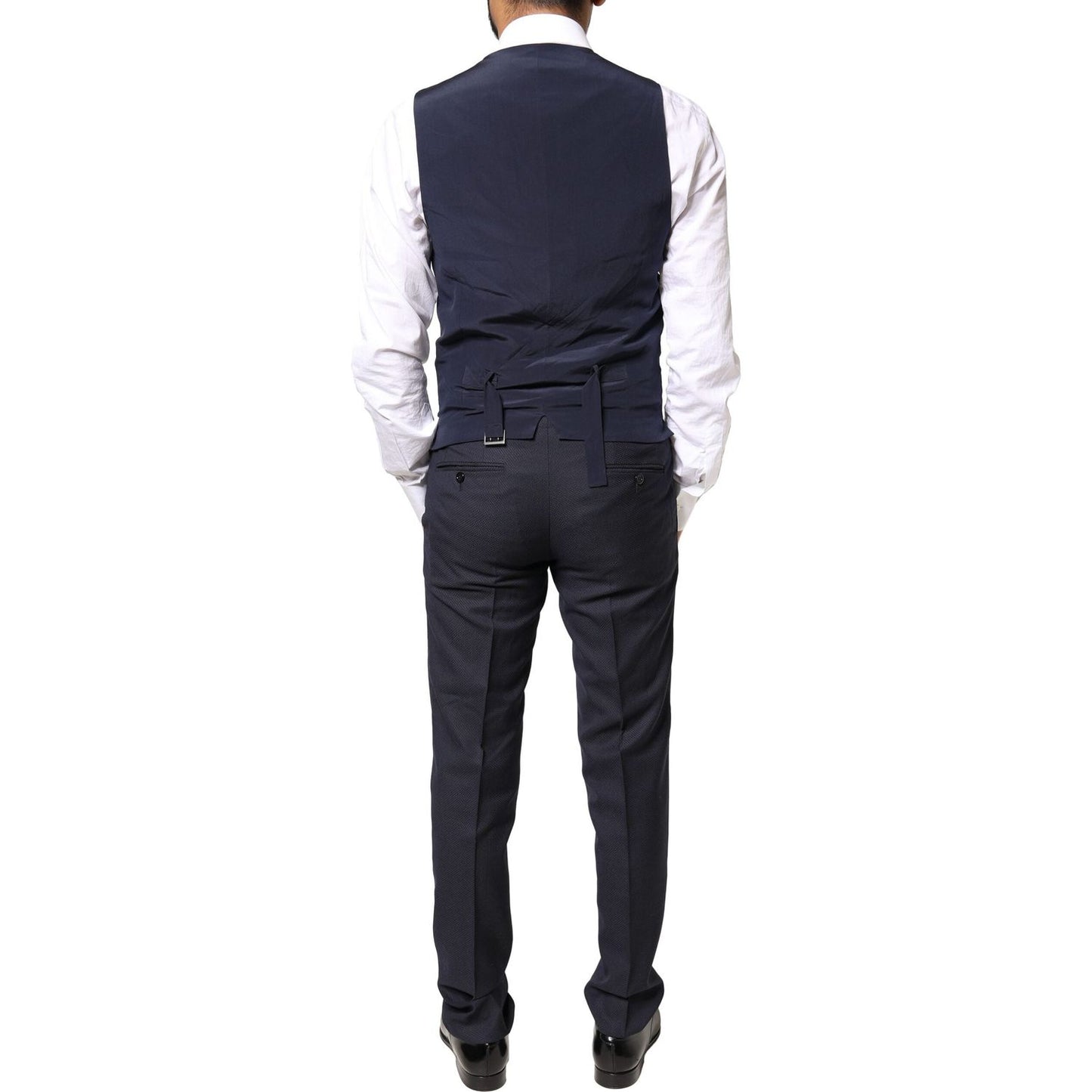 Dolce & Gabbana Black Fantasy MARTINI 3 Piece Formal Suit KOS2277-44