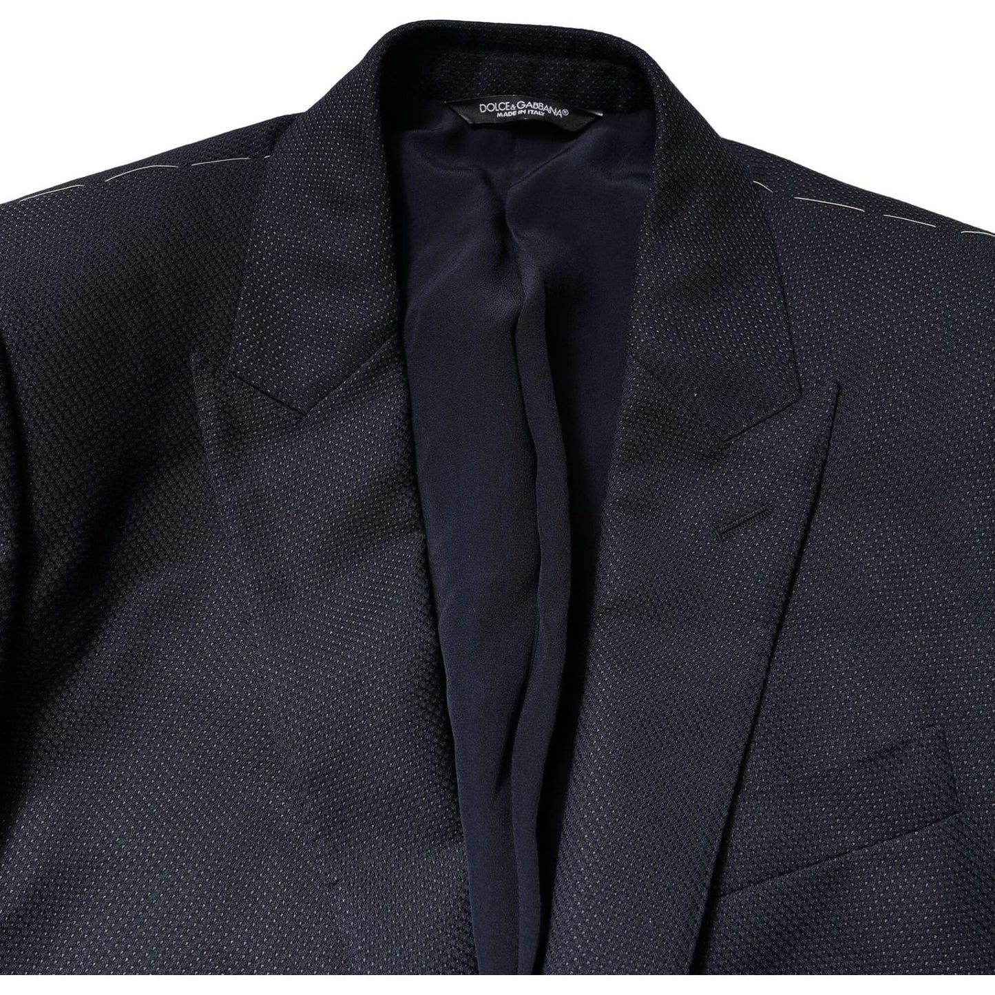Dolce & Gabbana Black Fantasy MARTINI 3 Piece Formal Suit KOS2277-44