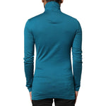 Dolce & Gabbana Blue Cotton Turtleneck Long Sleeves Sweater TSH83658-44