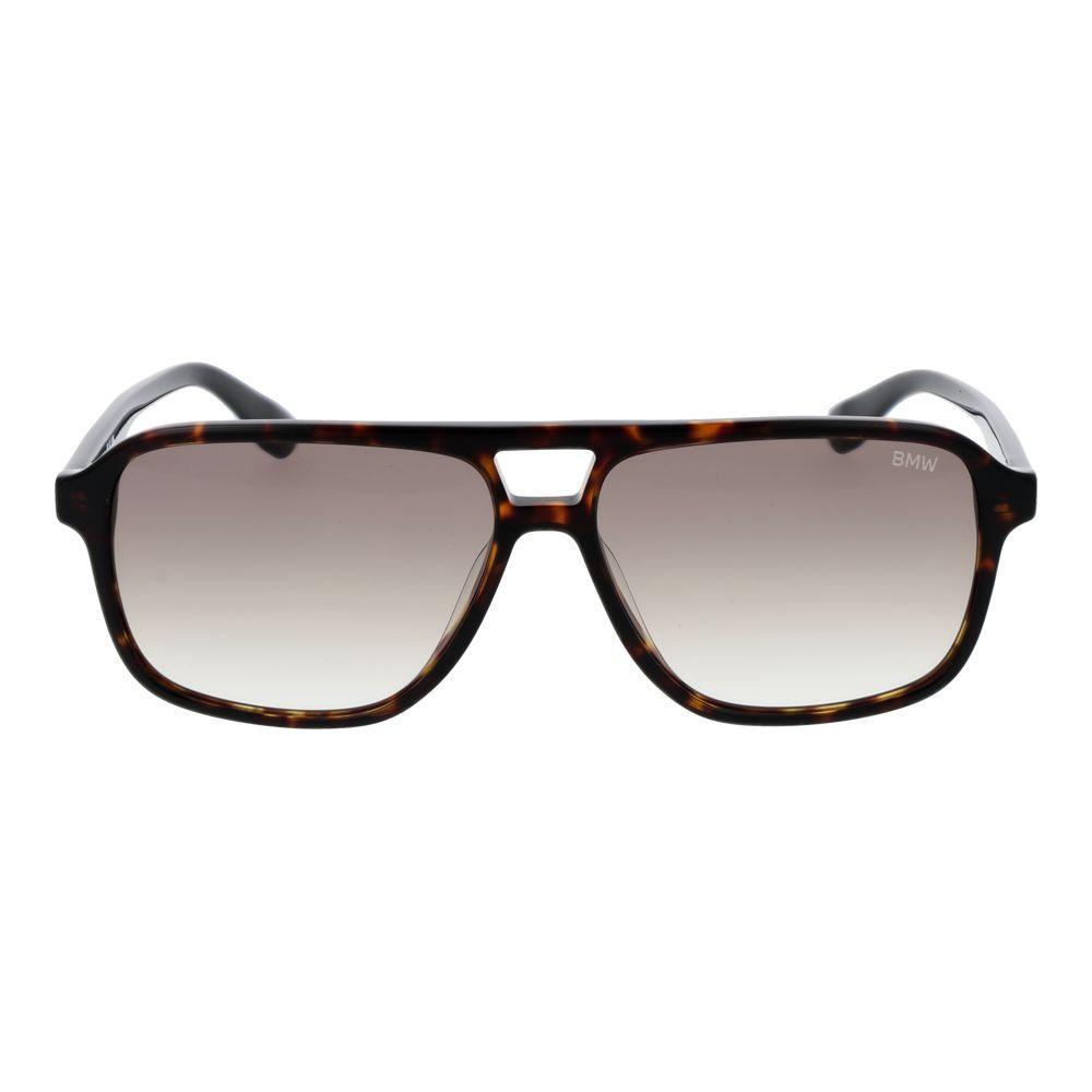 BMW Brown Acetate Sunglasses