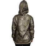 Dolce & Gabbana Im The Queen Jaquard Gold Sweatshirt Hoodie TSH3182-38