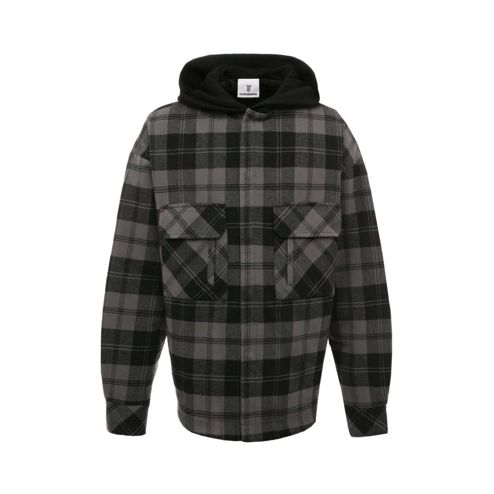 Diego Venturino Gray Cotton Jacket DI-15085-L