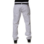 Dolce & Gabbana White Cotton Straight Men Denim Jeans PAN75212-54