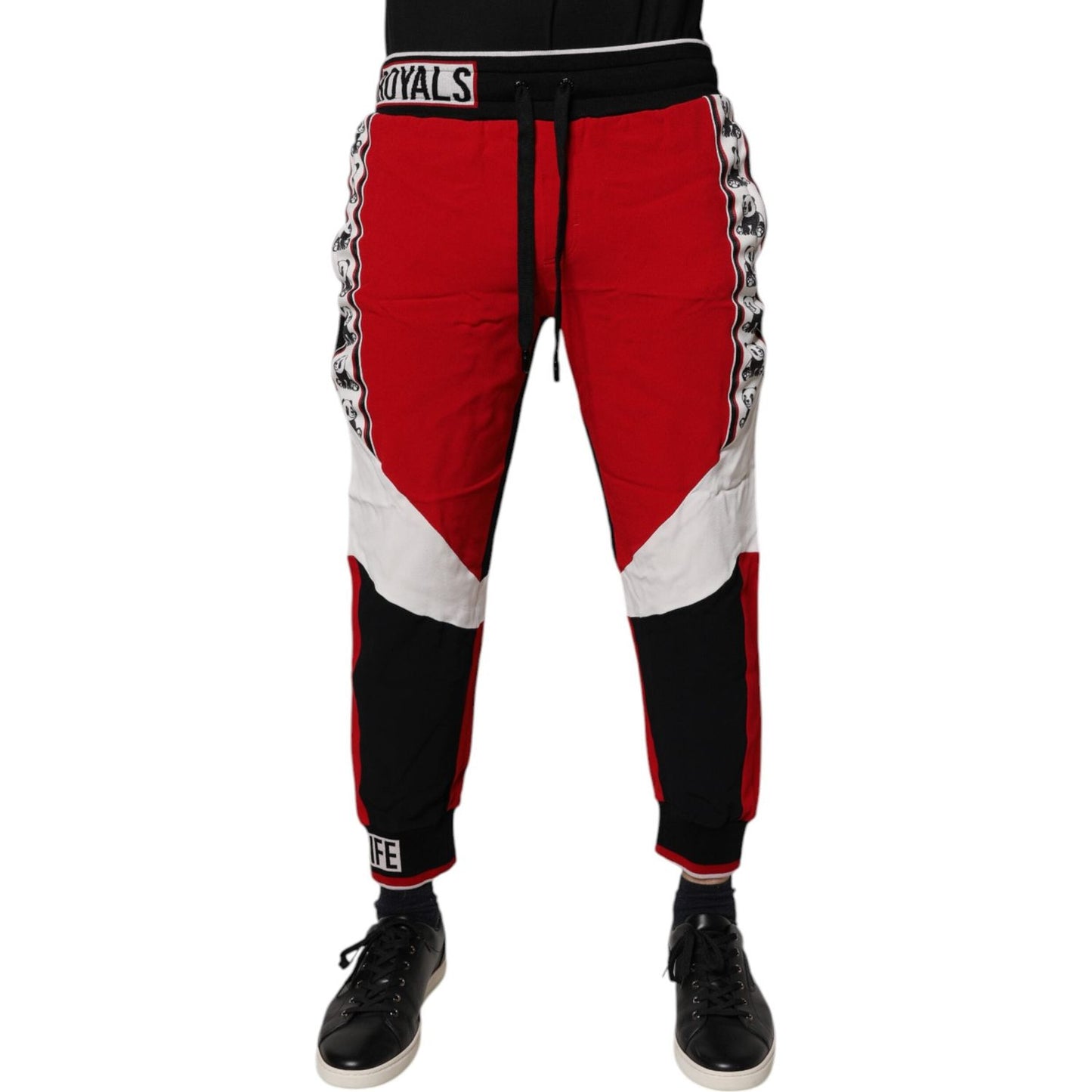 Dolce & Gabbana Multicolor DG Royals Jogger Sweatpants Pants PAN76054-48
