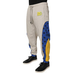 Dolce & Gabbana Multicolor Cotton DG Jogger Sweatpants Pants PAN76170-48