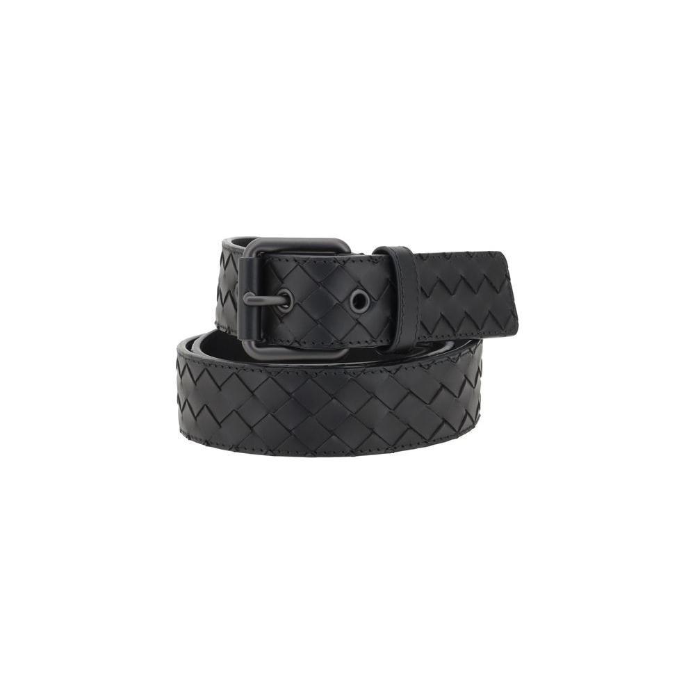 Bottega Veneta Iconic intrecciato Belt 110 cm / 44 Inches,1728,72470364320,Accessories,Belts - Men - Accessories,Black,Bottega Veneta,Men,Men - Accessories,New with tags BO-407396V47W01275-110 CM / 44 INCHES