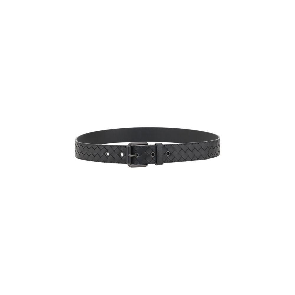 Bottega Veneta Iconic intrecciato Belt 110 cm / 44 Inches,1728,72470364320,Accessories,Belts - Men - Accessories,Black,Bottega Veneta,Men,Men - Accessories,New with tags BO-407396V47W01275-110 CM / 44 INCHES