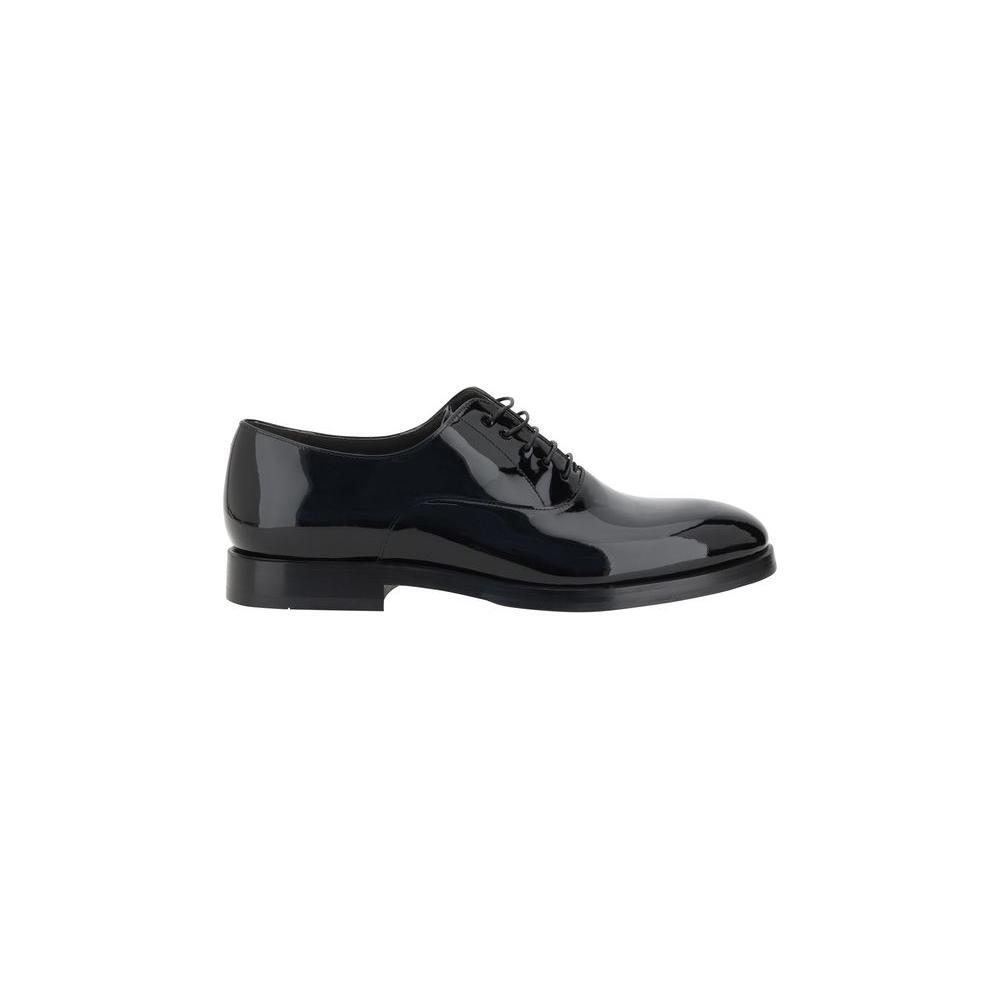 Brunello Cucinelli Patent leather Laced Shoes BR-MZUSUMC937C101-EU42/US9