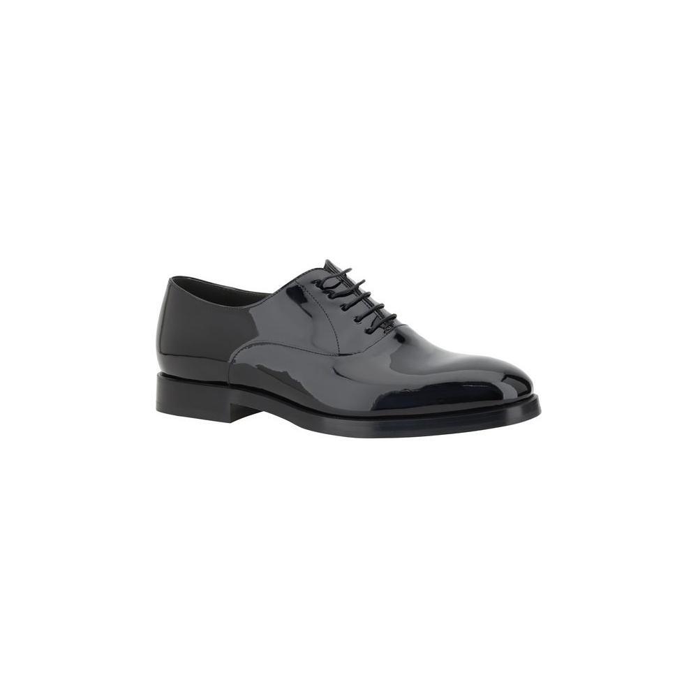 Brunello Cucinelli Patent leather Laced Shoes BR-MZUSUMC937C101-EU42/US9