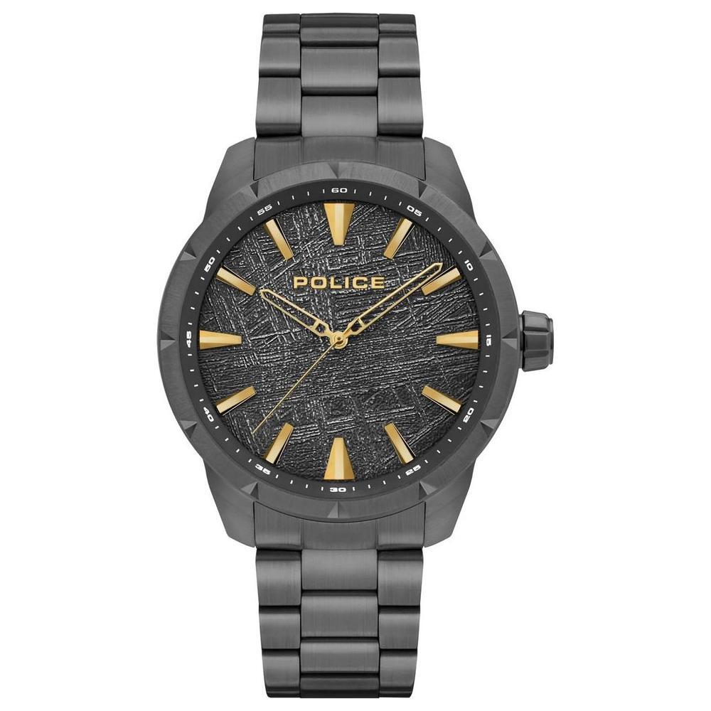 Police Black Stainless Steel Watch 1728,67434610848,Black,Men,New with tags,Police,Watches,Watches for Men - Watches POPEWJG2202902AC