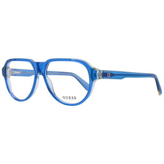 Guess Blue Men Glasses Frame