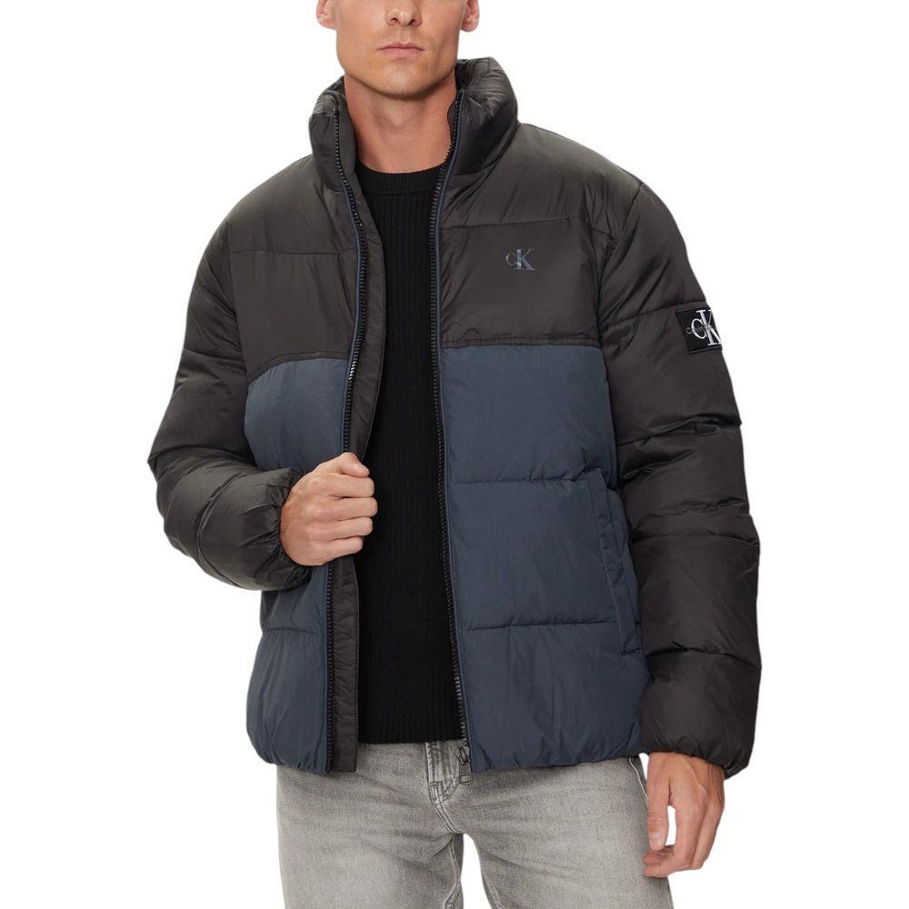 Calvin Klein Jeans Blue Recycled Polyamide Jackets & Coat CA-16508302933-IT44 | S