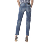 Frankie Morello Blue Other Fibres Women Jeans FR-17267-W27