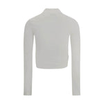 Courrèges Polo with twisted detail CO-225JPO048JS01930001-M