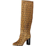 Tommy Hilfiger Beige Leather Womens High Boot TO-3732-EU37/US7