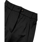 Dolce & Gabbana Black Nylon High Waist Slim Fit Pants PAN75988-42