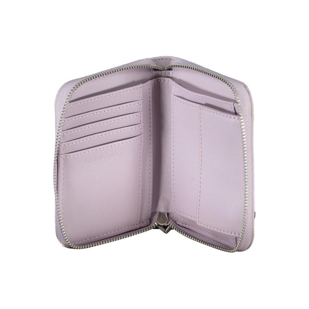Calvin Klein Purple Polyester Women Wallet CA-26226