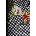 Dolce & Gabbana Multicolor Floral Print High Waist Pencil Cut Skirt SKI2084-36