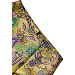 Dolce & Gabbana Multicolor Floral Jacquard Mid Waist Mini Skirt SKI2086-36