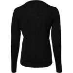 Dolce & Gabbana Black Wool Knit Crew Neck Pullover Sweater TSH87159-38