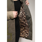 Dolce & Gabbana Military Green Cotton Button Down Jacket TSH90087-36