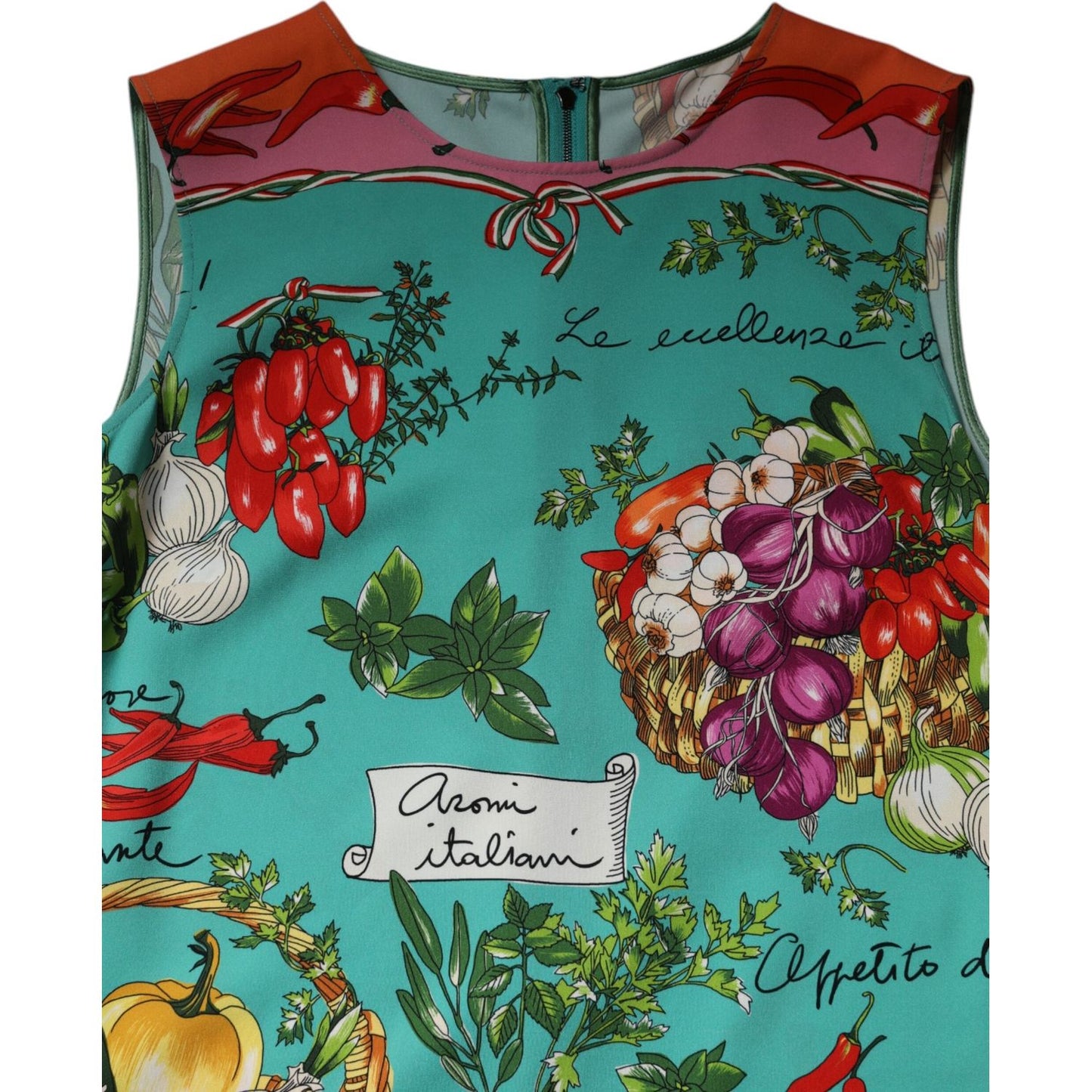 Dolce & Gabbana Multicolor Floral Silk Sleeveless Tank Top TSH90097-42