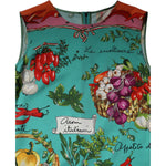 Dolce & Gabbana Multicolor Floral Silk Sleeveless Tank Top TSH90097-42