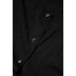 Dolce & Gabbana Black Button Down Short Sleeve Blouse Top TSH90120-50