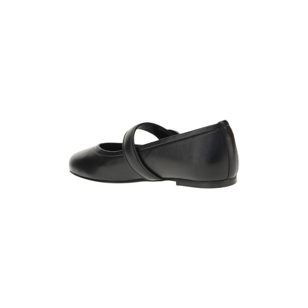 Coperni Leather Ballerinas CO-COPSH74F6016BLK-EU36/US6