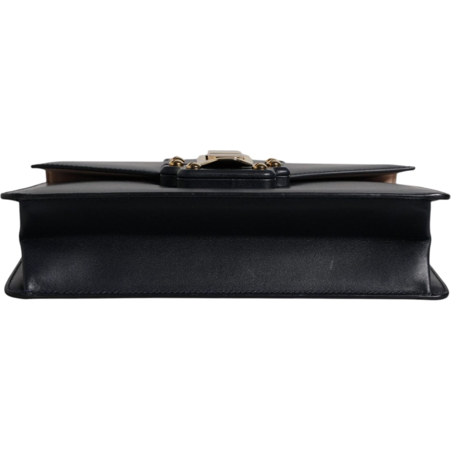 Dolce & Gabbana Black Calfskin Leather Shoulder Strap Bag BAG4309