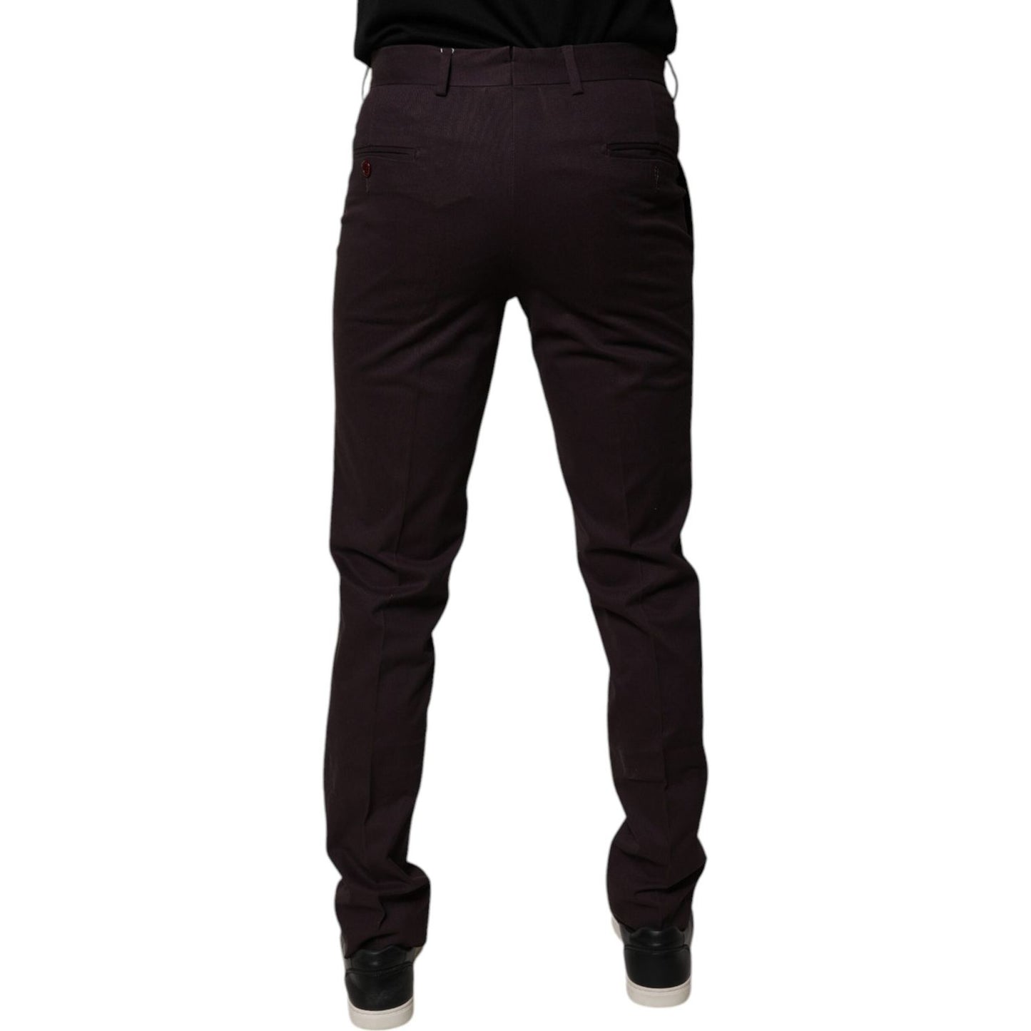 BENCIVENGA Brown Pure Cotton Slim Fit Men Dress Pants 1728,67345645728,BENCIVENGA,Brown,Clothing,IT46 | S,Jeans & Pants - Men - Clothing,Material: 100% Cotton,Men,Men - Clothing,New with tags PAN71853-46