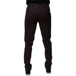 BENCIVENGA Brown Pure Cotton Slim Fit Men Dress Pants 1728,67345645728,BENCIVENGA,Brown,Clothing,IT46 | S,Jeans & Pants - Men - Clothing,Material: 100% Cotton,Men,Men - Clothing,New with tags PAN71853-46