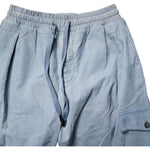 Dolce & Gabbana Light Blue Cotton Jogger Cargo Men Denim Pants PAN75157-50