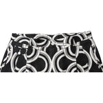 Dolce & Gabbana Black White Linen Bermuda Shorts PAN75724-48