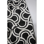 Dolce & Gabbana Black White Linen Bermuda Shorts PAN75724-48