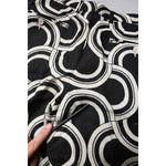 Dolce & Gabbana Black White Linen Bermuda Shorts PAN75724-48