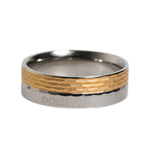 Dolce & Gabbana Gold Silver Tone Real Brass DG Logo Ring SMY10630-64