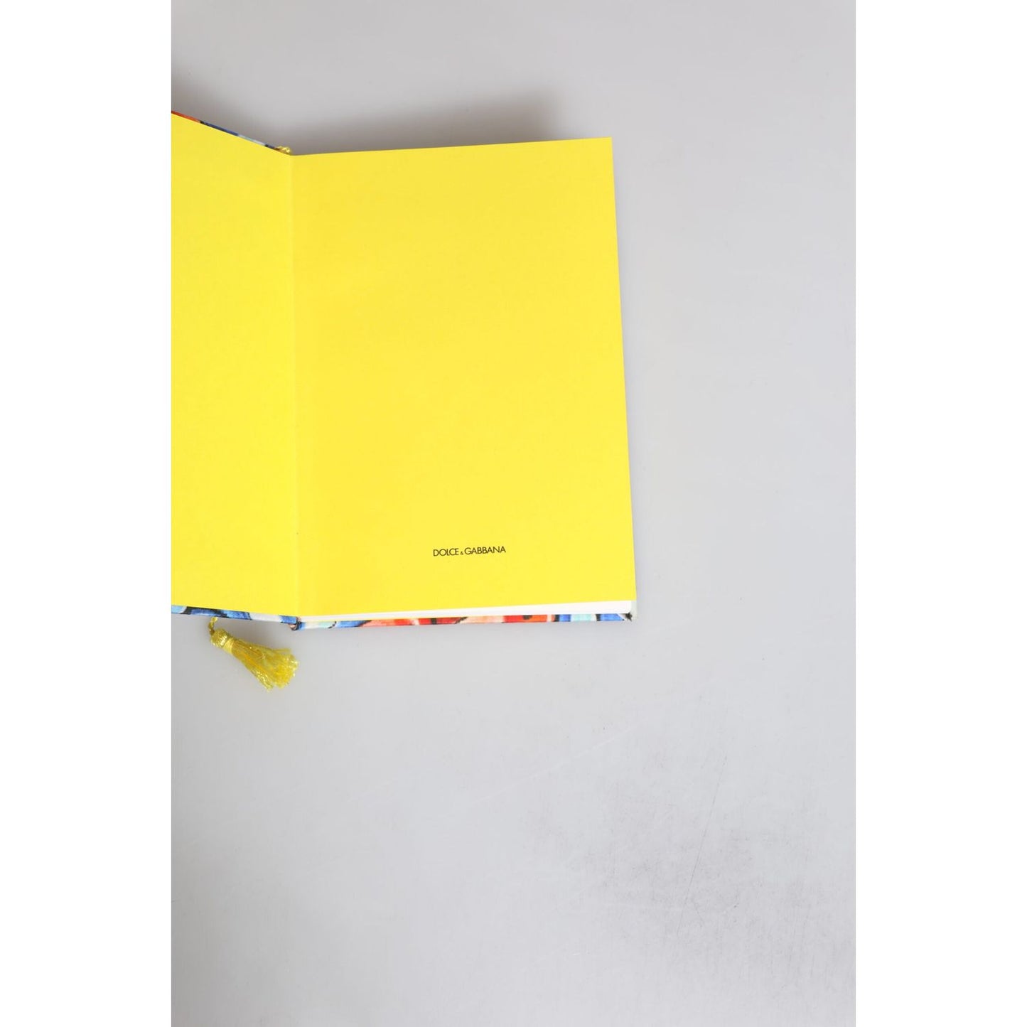Dolce & Gabbana Multicolor Polyester Floral Siciliano Print Notebook