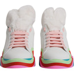 Dolce & Gabbana Multicolor Low Top Trainers Sneakers Shoes LA12552-34