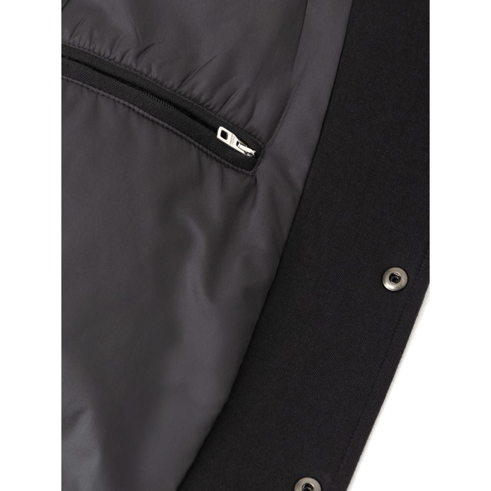 Dolce & Gabbana Black Viscose Jackets & Coat DO-8797676-IT48 | M