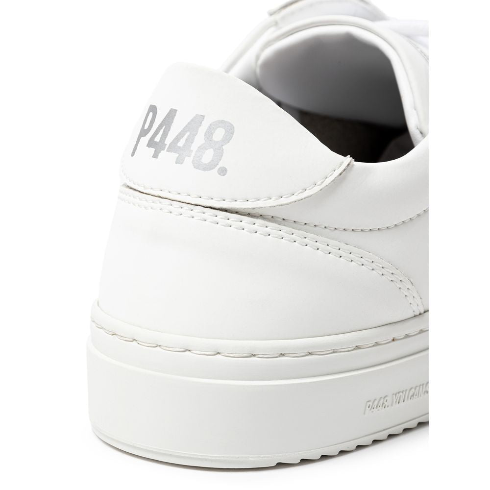 P448 White Leather Sneaker P-8007666-EU37/US7