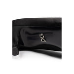 Dolce & Gabbana Black Viscose Pump DO-8221676-EU38.5/US8.5