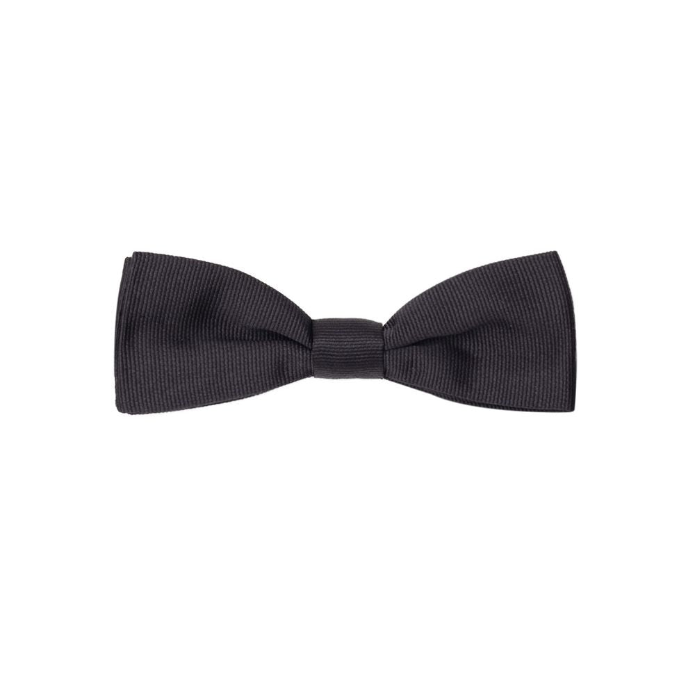 Dolce & Gabbana Black Silk Bowty DO-8283676-ONE SIZE
