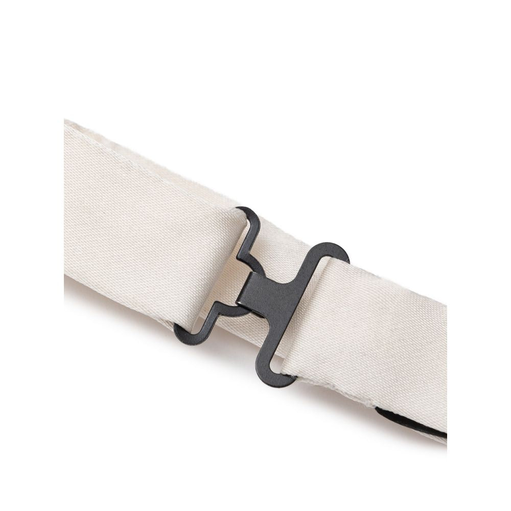 Dolce & Gabbana White Silk Bowtie