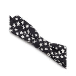 Dolce & Gabbana Black Silk Bowty DO-8297676-ONE SIZE