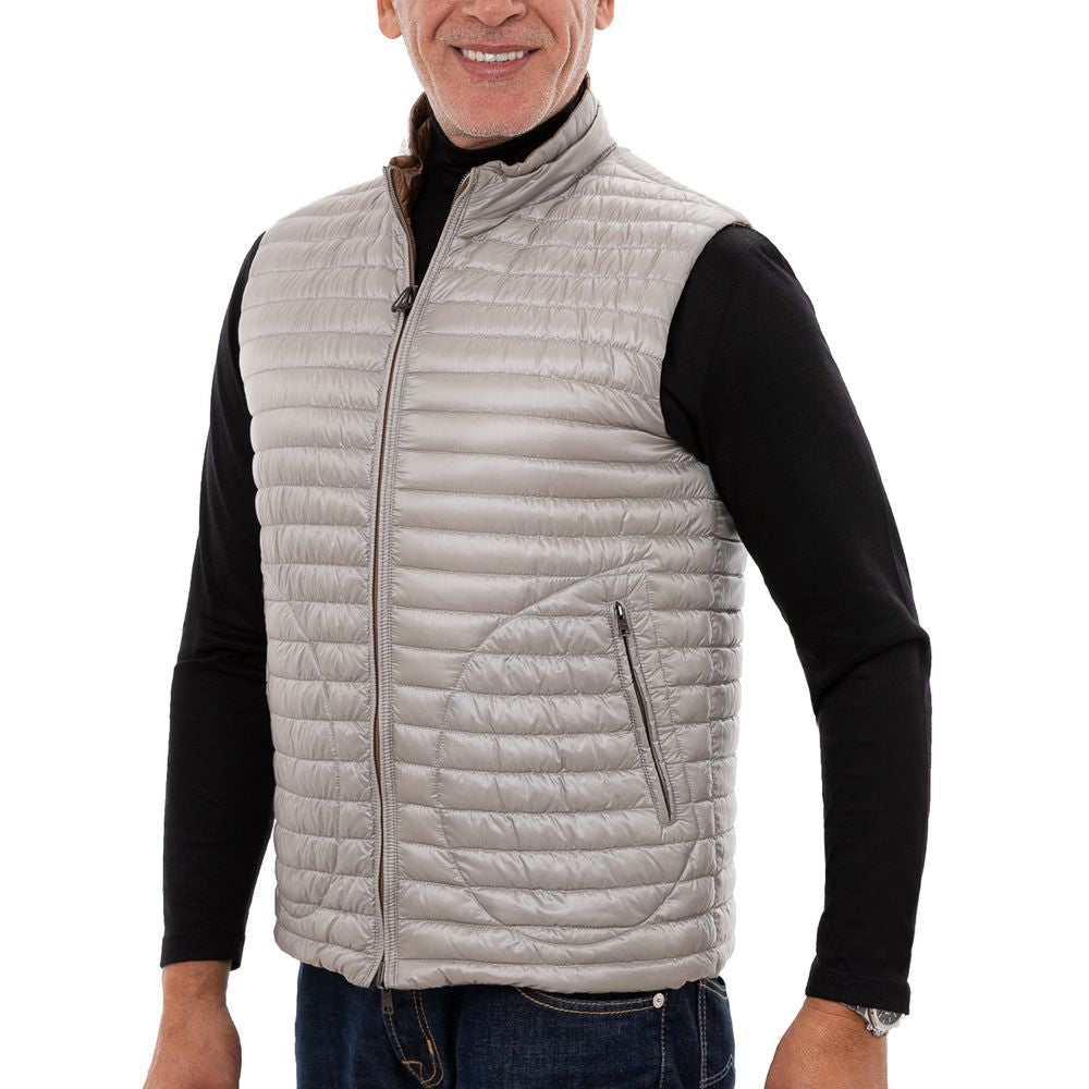 Herno Brown Polyamide Sleveless Jacket HE-7613664-IT50 | L