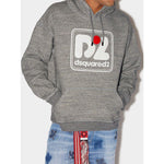 Dsquared² Gray Cotton Hoody DS-5237662-XXL