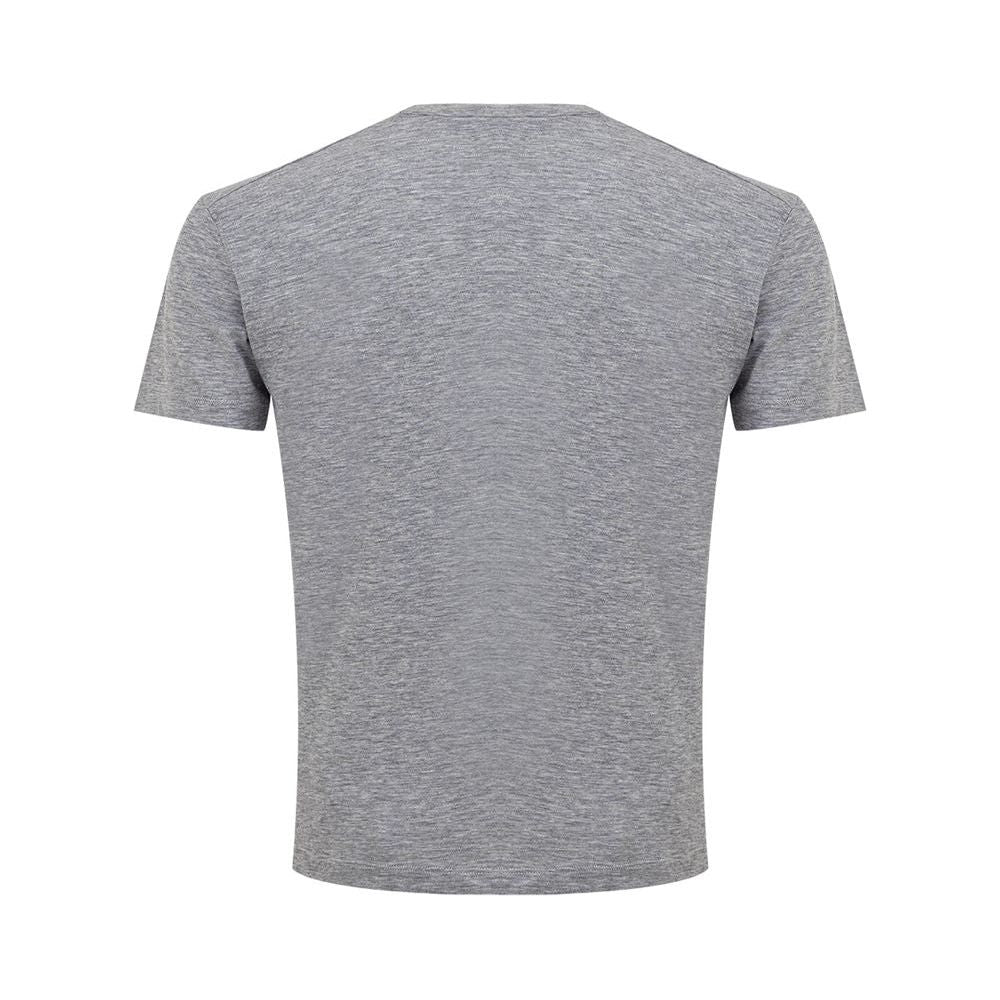 Dsquared² Sleek Gray Cotton Tee for Stylish Men DS-4643662-XS